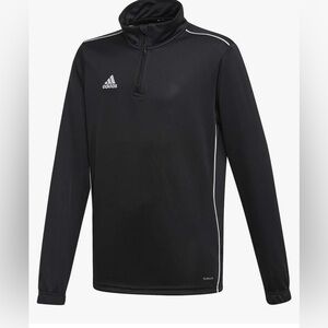 Unisex Addidas quarter zip long sleeve top